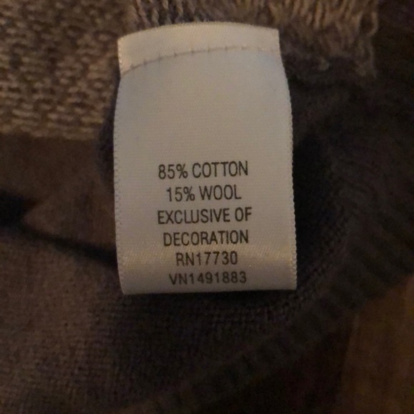 Merona Gray Ribbon Cardigan - Picture 4 of 4